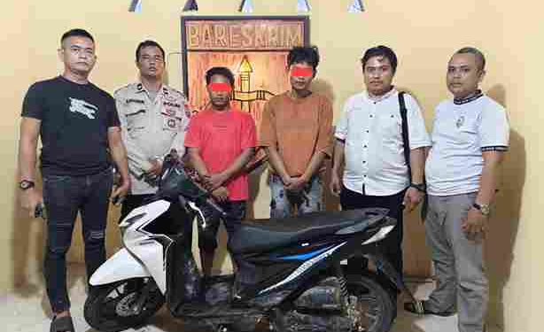 Kerja Keras Polsek Bosar Maligas Berhasil Menangkap Dua Pria Pelaku Curamor