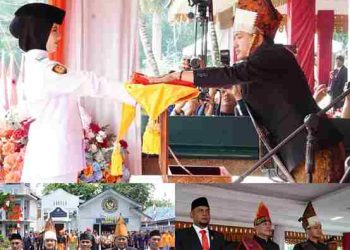 Rangkaian Upacara Peringatan HUT Ke-80 RI di Tebing Tinggi Berlangsung Khidmat: dari Renungan Suci Hingga Upacara Penurunan Bendera