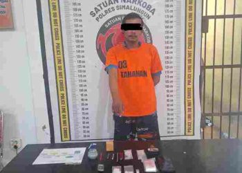 Pria Memiliki Sabu 4,83 Gram Diringkus Sat Narkoba Polres Simalungun