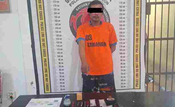 Pria Memiliki Sabu 4,83 Gram Diringkus Sat Narkoba Polres Simalungun