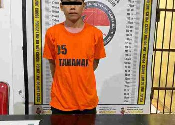 Hamdan Yuafi Memiliki 6 Paket Sabu 1,26 Gram Diamankan Polsek Tanah Jawa