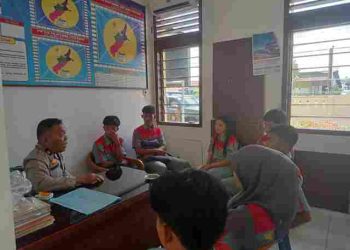 Polsek Tanah Jawa Berikan Bimbingan Komprehensif kepada Siswa PKL SMK Nusantara