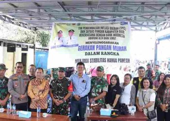 Ikuti Gerakan Pangan Murah se Kecamatan Seluruh Indonesia, Pemkab Dairi Salurkan 2400 Paket Untuk Masyarakat