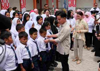 Wakil Bupati Dairi Hadiri Kunjungan Wakil Presiden RI ke SRMP 1 Deli Serdang