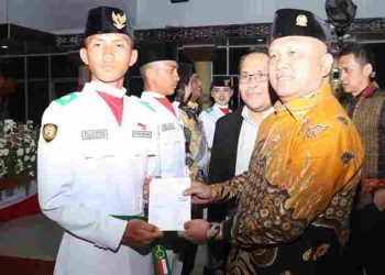 Malam Resepsi Kenegaraan Tutup Rangkaian HUT ke-80 RI Pemkab Dairi