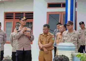 Polsek Tanah Jawa Amankan Aksi Damai Masyarakat Tangga Batu Bersatu