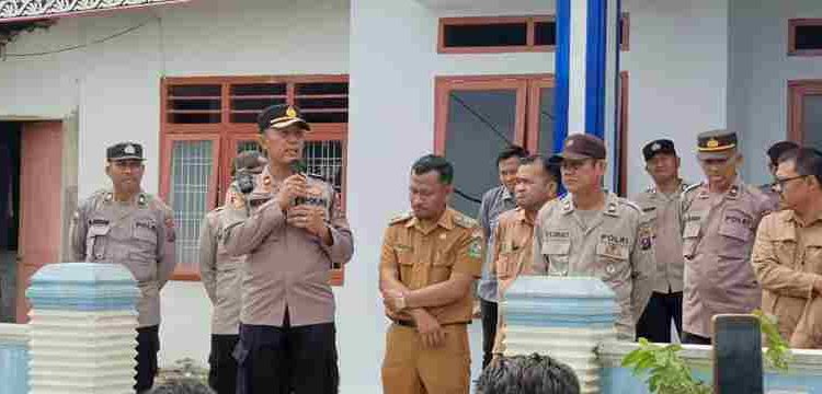 Polsek Tanah Jawa Amankan Aksi Damai Masyarakat Tangga Batu Bersatu