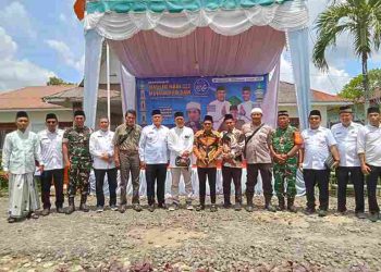 Peringatan Maulid Nabi Kapolpos Ujung Padang Polsek Bosar Maligas Pimpin Pengamanan