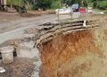 Kondisi Jalan Lintas Provinsi Sumut – Aceh Nyaris Putus