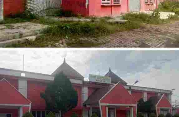 Rehabilitasi dan Pengecatan Stadion Mutiara Kisaran Dianggarkan Rp1,2 Miliar, Taman Sekitarnya Dipenuhi Semak Belukar