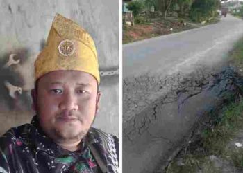 Proyek Hotmix Dinas PUTR Senilai Rp1 Miliar Sudah Kupak Kapik, Tokoh Pemuda Minta Kadis AJP Ginting Segera Ditangkap