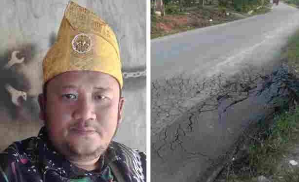 Proyek Hotmix Dinas PUTR Senilai Rp1 Miliar Sudah Kupak Kapik, Tokoh Pemuda Minta Kadis AJP Ginting Segera Ditangkap