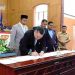 Bupati dan DPRD Tandatangani Dokumen KUA dan PPAS Rancangan APBD Pakpak Bharat Tahun 2026