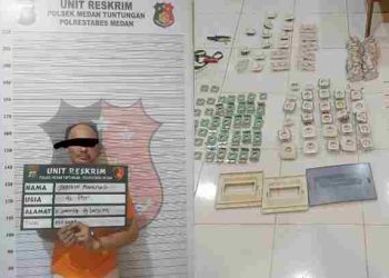 Polsek Tuntungan Ringkus Pelaku Curi Instalasi Listrik dan AC di RS Ananda Putri