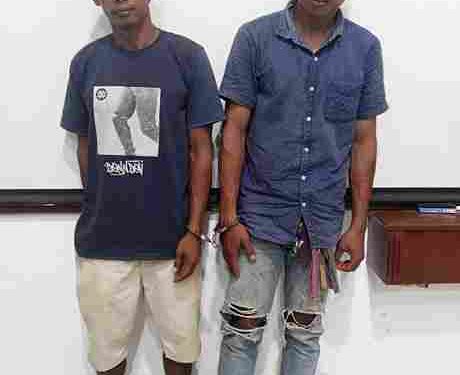 Pencuri dan Penadah TBS Diringkus Tertangkap Tangan Jatanras Polres Simalungun di UD Adil Nagori Moho