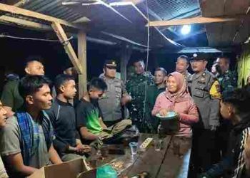 Respon Cepat Polsek Serbelawan Menggelar Operasi SAR, Lima Pelajar Tersesat di Dolok Simbolon Selamat Dievakuasi