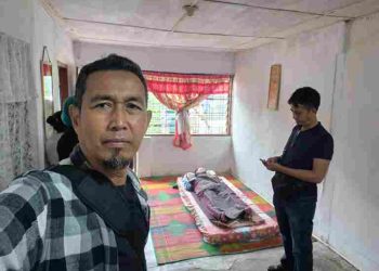 Polsek Bangun Kerja Profesional, Tangani Penemuan Mayat di Nagori Lestari Indah Kecamatan Siantar