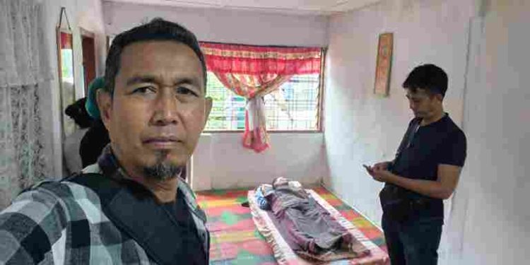Polsek Bangun Kerja Profesional, Tangani Penemuan Mayat di Nagori Lestari Indah Kecamatan Siantar
