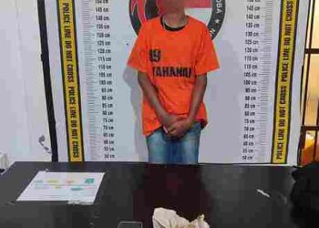 Saat Bubarkan Balap Liar, Polsek Serbelawan Amankan Pelajar 15 Tahun Memiliki Jenis Sabu dan Ganja