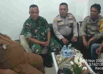 Cegah Narkoba Jelang Natal dan Tahun Baru, Polsek Perdagangan Gelar Coffee Morning Bersama TNI, Forkopimcam dan Tokoh Masyarakat