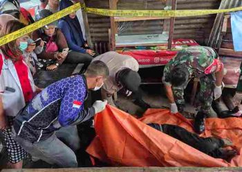 Penemuan Mayat di Simpang Rambung Merah, Kecamatan Siantar Personel Polsek Bangun Reaksi Cepat Tangani di TKP