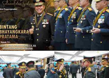 Kapolres Simalungun Beserta Seluruh Personel Ucapkan Selamat Atas Penganugerahan Bintang Bhayangkara Pratama kepada Kapolda Sumut