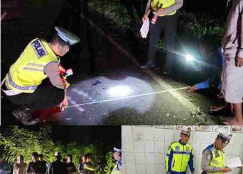 Terjadi Tabrakan Kecelakaan Maut, Dijalan Lintas KM 24 – 25 Shakuda Bayu Kecamatan Gunung Malela Dua Remaja Tewas