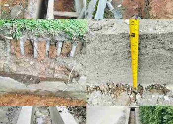 Diduga Proyek Siluman Pembangunan Drainase atau Saluran Air