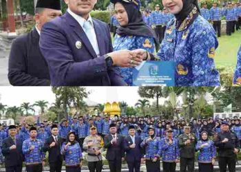 Pengambilan Sumpah/Janji 1.070 PPPK Paruh Waktu, Wali Kota Tebing Tinggi Minta Tunjukkan Kinerja Terbaik Layani Masyarakat