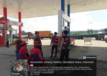 Polres Simalungun Gelar Patroli Presisi, Cegah Antrean Ricuh di SPBU