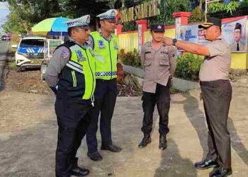 Pastikan Masyarakat Aman Beraktivitas, Kapolres Simalungun Turun Langsung Awasi Pengaturan Lalin