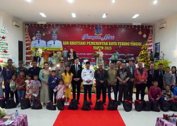 Hadiri Perayaan Natal ASN Pemko Tebing Tinggi 2025, Wali Kota : Jangan Sekedar Seremoni, Jadilah Pelopor Harmonisasi