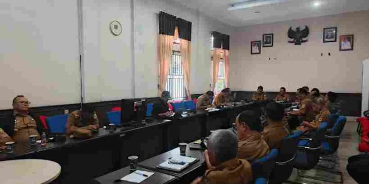 Pemkab Pakpak Bharat Gelar Rapat Koordinasi Penanganan Bencana Hidrometeorologi