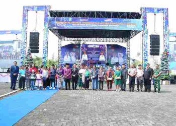 Kapolres Simalungun Hadiri Perayaan Natal Pemkab, Perkuat Kerukunan Umat Beragama di Bumi Habinsaran