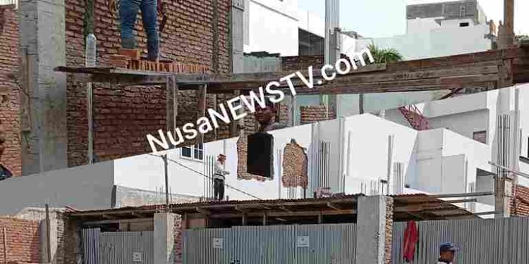 Dibangun Tanpa Plank Izin PBG Ruko Mewah di Gang Kweni Buat PAD Kota Medan Tambah Bocor