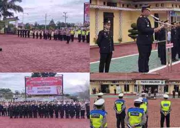Polres Simalungun Gelar Upacara Hari Bela Negara ke-77, Kapolres: “Wujudkan Semangat Bela Negara dalam Tindakan Nyata”