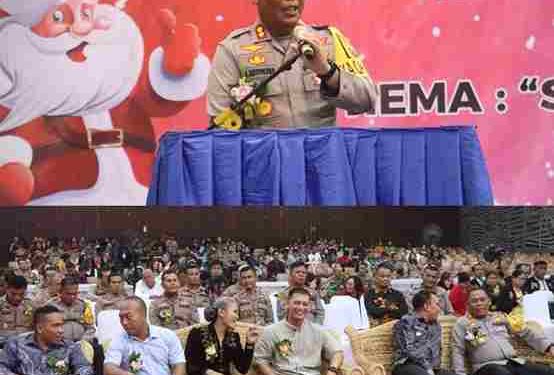 Kapolres Simalungun: Suka Cita Natal Motivasi Polri Melayani Masyarakat untuk Indonesia Maju