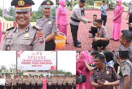 Keberhasilan Kerja Keras Kado Tahun Baru Terbaik, Kapolsek Serbelawan Raih Pangkat AKP