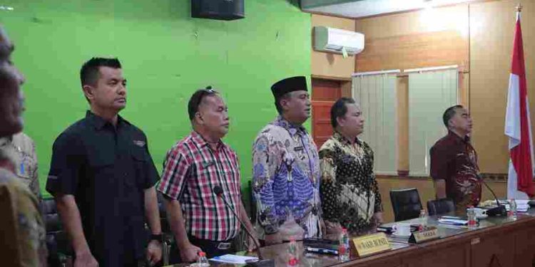 Bupati dan Wakil Bupati Ikuti Entry Meeting Pemeriksaan LKPD 2025 Bersama BPK RI