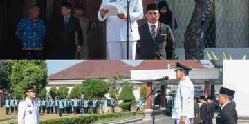 Wali Kota Tebing Tinggi Pimpin Upacara Peringi Hari Otonomi Daerah ke-30 Tahun 2026