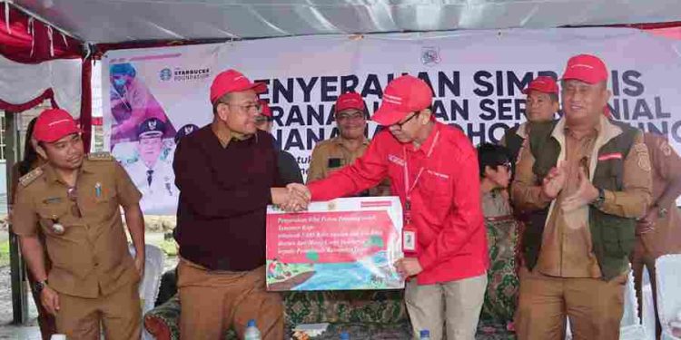 Pemkab Dairi Bersama Mercy Corps Indonesia Perkuat Ketahanan Petani Kopi dan Merawat Bumi Melalui Peresmian Fasilitas Sarana Air dan Penanaman Pohon Penaung