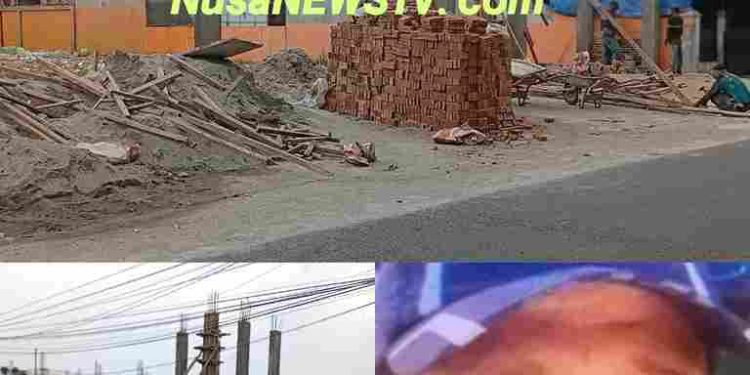 Bangunan Liar Tanpa Plank Izin PBG Diduga Dibackup Samsuar Chan Alias Samsuwir
