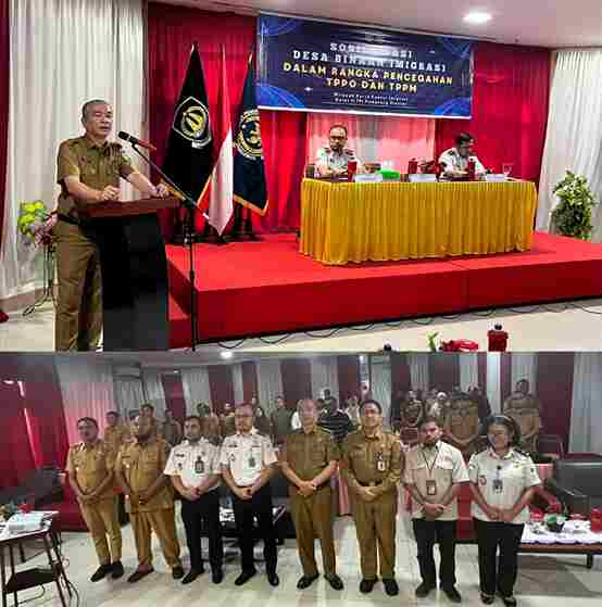 Buka Sosialisasi Desa Binaan Imigrasi, Sekda Tebing Tinggi Minta Lurah Mampu Deteksi Dini Modus TPPO dan TPPM